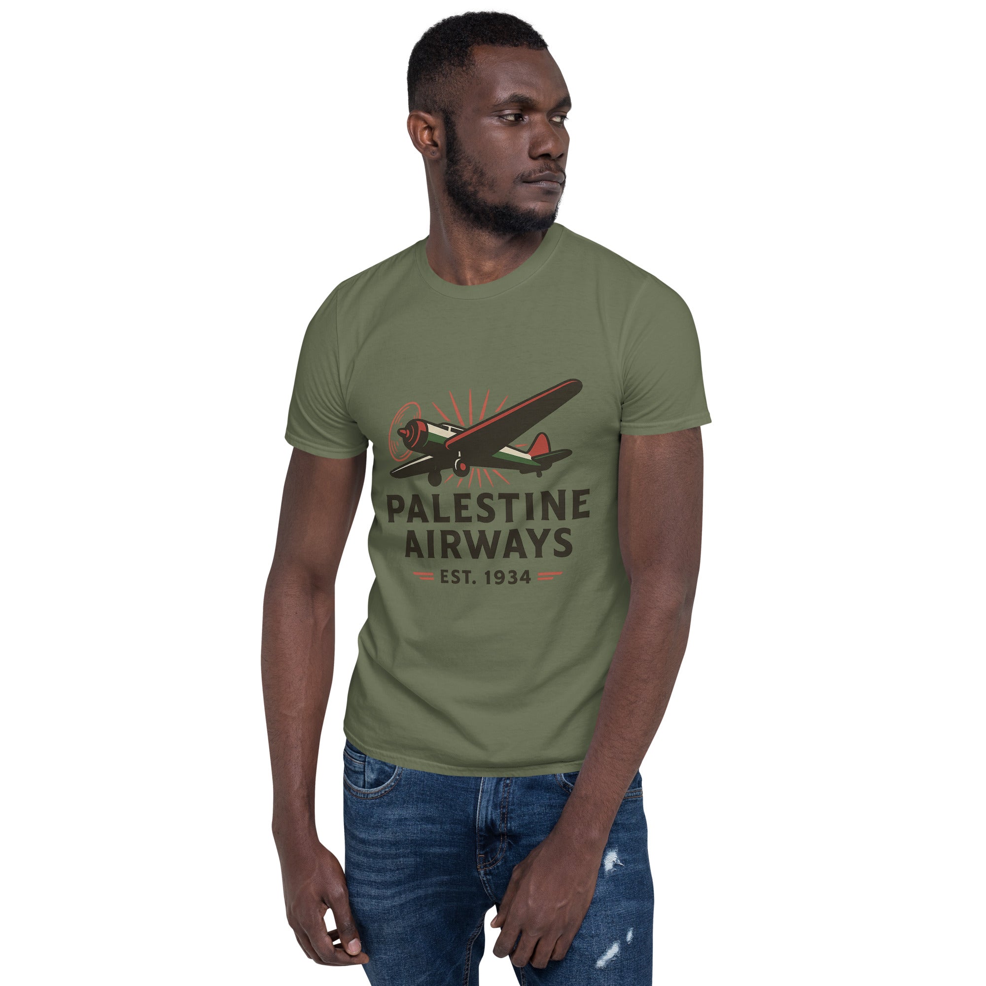 Vintage Palestine Airways T-Shirt